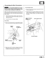 Preview for 134 page of Honda Accord Coupe 1995 Supplement Manual