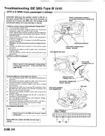 Preview for 157 page of Honda Accord Coupe 1995 Supplement Manual