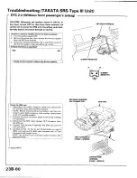 Preview for 203 page of Honda Accord Coupe 1995 Supplement Manual