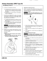 Preview for 213 page of Honda Accord Coupe 1995 Supplement Manual