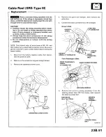 Preview for 214 page of Honda Accord Coupe 1995 Supplement Manual