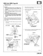 Preview for 218 page of Honda Accord Coupe 1995 Supplement Manual