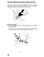 Preview for 16 page of Honda Accord lx 1993 Reference Owner'S Manual