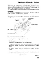 Preview for 19 page of Honda Accord lx 1993 Reference Owner'S Manual