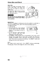 Preview for 56 page of Honda Accord lx 1993 Reference Owner'S Manual