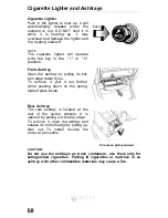 Preview for 58 page of Honda Accord lx 1993 Reference Owner'S Manual