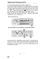 Preview for 64 page of Honda Accord lx 1993 Reference Owner'S Manual