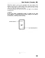 Preview for 69 page of Honda Accord lx 1993 Reference Owner'S Manual