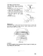 Preview for 71 page of Honda Accord lx 1993 Reference Owner'S Manual