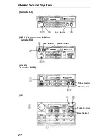 Preview for 72 page of Honda Accord lx 1993 Reference Owner'S Manual