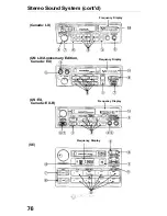 Preview for 76 page of Honda Accord lx 1993 Reference Owner'S Manual