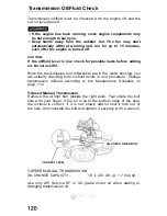 Preview for 120 page of Honda Accord lx 1993 Reference Owner'S Manual