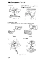 Preview for 136 page of Honda Accord lx 1993 Reference Owner'S Manual