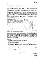 Preview for 137 page of Honda Accord lx 1993 Reference Owner'S Manual