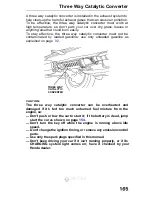 Preview for 165 page of Honda Accord lx 1993 Reference Owner'S Manual