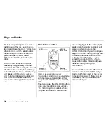 Предварительный просмотр 54 страницы Honda Accord Sedan 1997 Reference Owner'S Manual