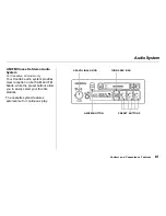 Предварительный просмотр 86 страницы Honda Accord Sedan 1997 Reference Owner'S Manual