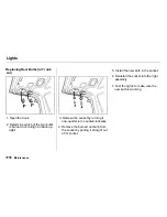 Предварительный просмотр 213 страницы Honda Accord Sedan 1997 Reference Owner'S Manual