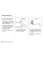 Предварительный просмотр 244 страницы Honda Accord Sedan 1997 Reference Owner'S Manual