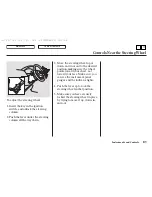 Предварительный просмотр 82 страницы Honda ACCORD Owner'S Manual