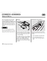 Предварительный просмотр 109 страницы Honda ACCORD Owner'S Manual