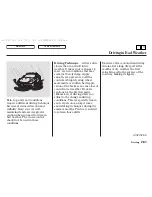 Предварительный просмотр 260 страницы Honda ACCORD Owner'S Manual