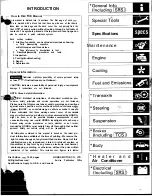 Preview for 2 page of Honda Acura NSX 1991 Service Manual