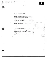 Preview for 3 page of Honda Acura NSX 1991 Service Manual