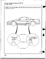 Preview for 9 page of Honda Acura NSX 1991 Service Manual