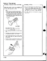 Preview for 11 page of Honda Acura NSX 1991 Service Manual