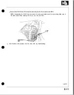 Preview for 85 page of Honda Acura NSX 1991 Service Manual