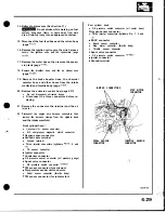 Preview for 103 page of Honda Acura NSX 1991 Service Manual