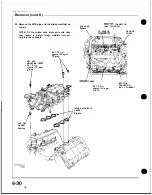 Preview for 104 page of Honda Acura NSX 1991 Service Manual