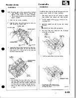 Preview for 123 page of Honda Acura NSX 1991 Service Manual