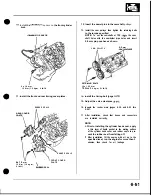 Preview for 125 page of Honda Acura NSX 1991 Service Manual