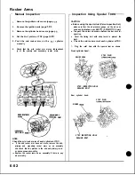 Preview for 126 page of Honda Acura NSX 1991 Service Manual