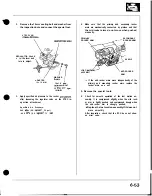 Preview for 127 page of Honda Acura NSX 1991 Service Manual