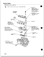 Preview for 134 page of Honda Acura NSX 1991 Service Manual