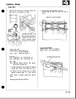 Preview for 143 page of Honda Acura NSX 1991 Service Manual