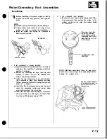 Preview for 147 page of Honda Acura NSX 1991 Service Manual