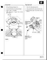 Preview for 176 page of Honda Acura NSX 1991 Service Manual