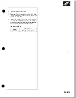 Preview for 261 page of Honda Acura NSX 1991 Service Manual