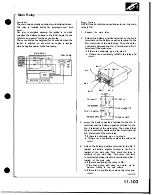 Preview for 279 page of Honda Acura NSX 1991 Service Manual