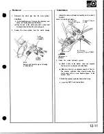 Preview for 327 page of Honda Acura NSX 1991 Service Manual