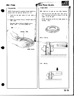 Preview for 331 page of Honda Acura NSX 1991 Service Manual