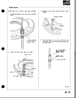 Preview for 333 page of Honda Acura NSX 1991 Service Manual