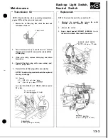 Preview for 340 page of Honda Acura NSX 1991 Service Manual