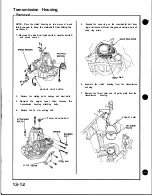 Preview for 349 page of Honda Acura NSX 1991 Service Manual