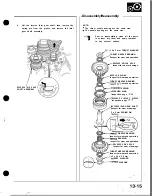 Preview for 352 page of Honda Acura NSX 1991 Service Manual