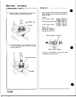 Preview for 363 page of Honda Acura NSX 1991 Service Manual